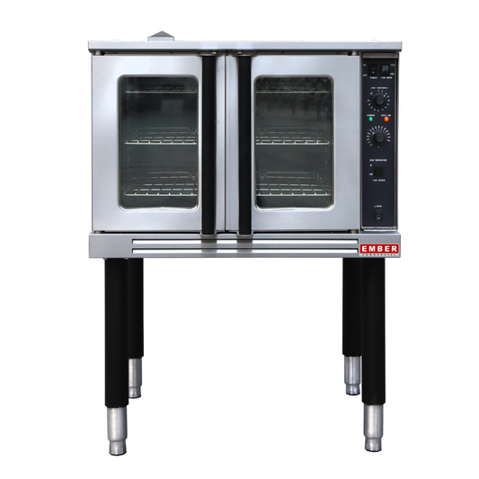 Ember Commercial EMC-1 Single Deck Full Size Natural Gas Convection Oven