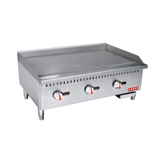 Ember Commercial EMMG-36 36" Table top Commercial Gas Griddle