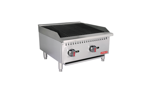 Ember Commercial EMRC-24 24" Table top Commercial Gas Charbroiler