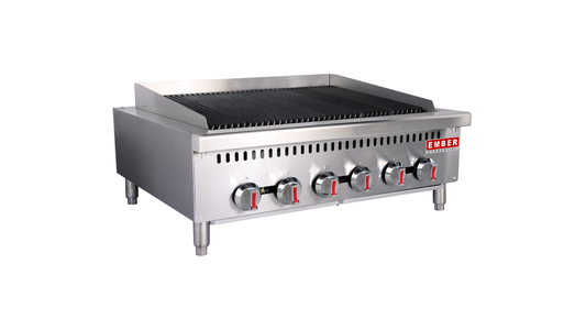 Ember Commercial EMRC-36M 36" Table top Commercial Gas Charbroiler